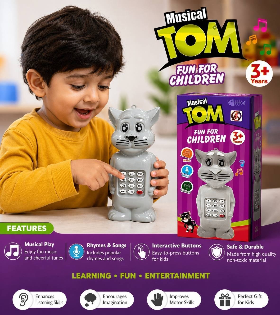 Musically Tom Cat